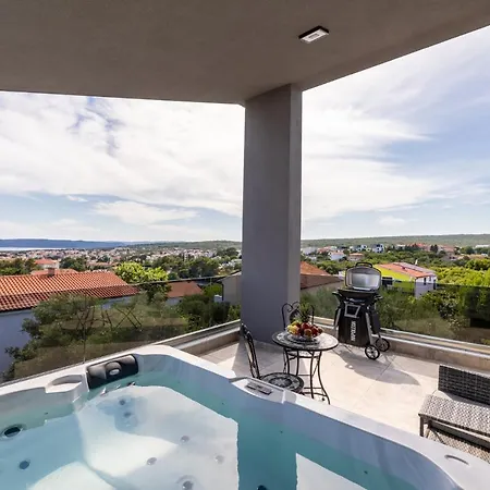 Luxury Villa Adria Apartments Krk Town Exterior photo