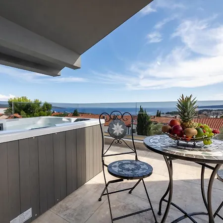 Luxury Villa Adria Apartments Krk Town Exterior photo