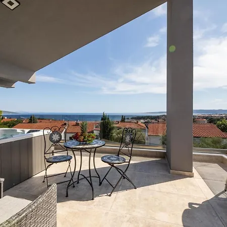 Luxury Villa Adria Apartments Krk Town Exterior photo